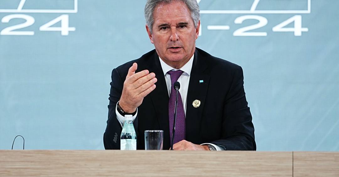 Chanceler argentino diz que não há chance de rompimento com Brasil e cita futebol
