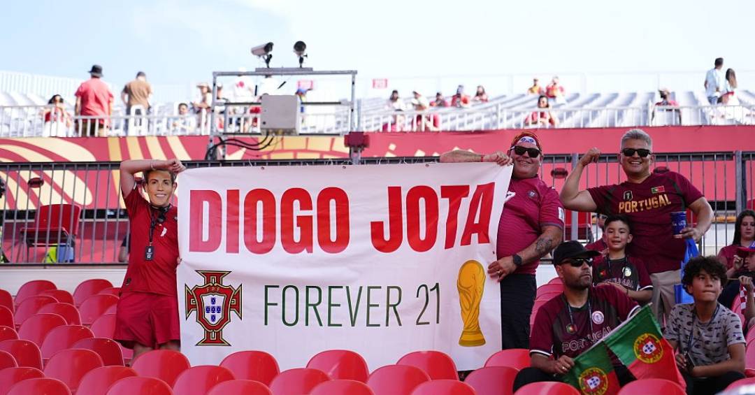 Portugal presta tributo a Diogo Jota um ano após a morte do jogador