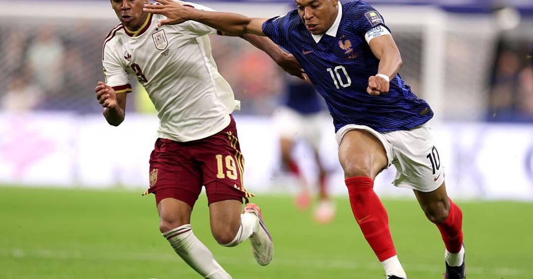 Yamal supera Mbappé no ranking dos mais jovens a jogar uma final de Copa do Mundo