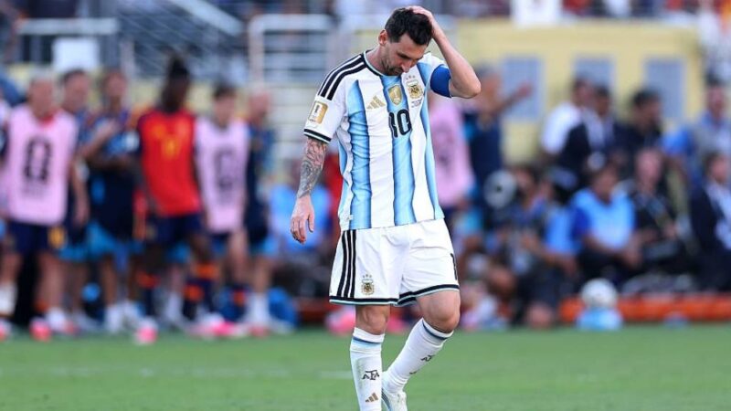 O retorno de Messi aos treinos após derrota da Argentina