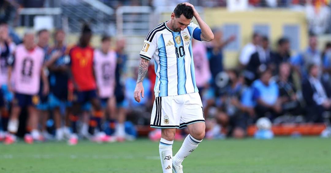 O retorno de Messi aos treinos após derrota da Argentina