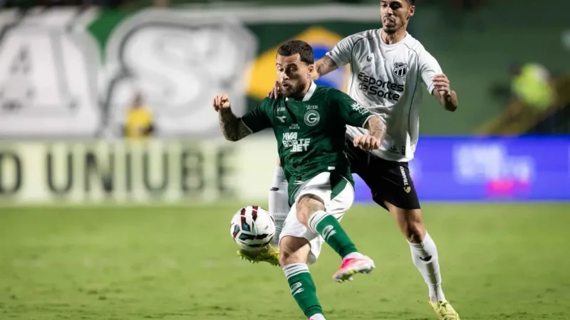 Goiás vence o Ceará na estreia de Mozart e volta a sorrir na Serrinha