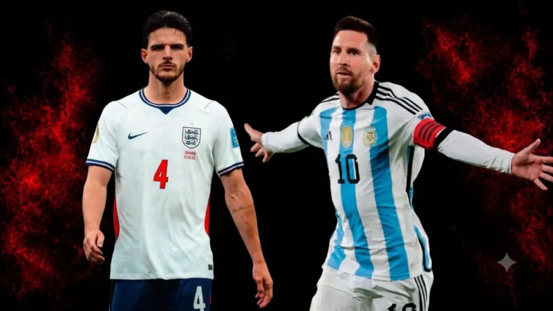 Inglaterra x Argentina: escalações confirmadas