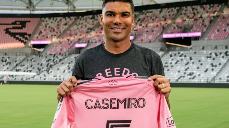 Inter Miami anuncia a contratação do volante Casemiro