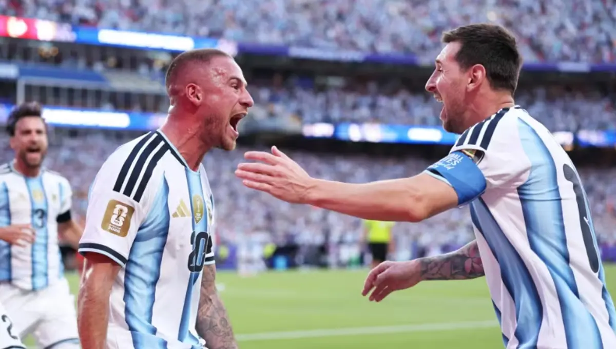 Jogador de 1,76m faz gol de cabeça para Argentina contra Suíça