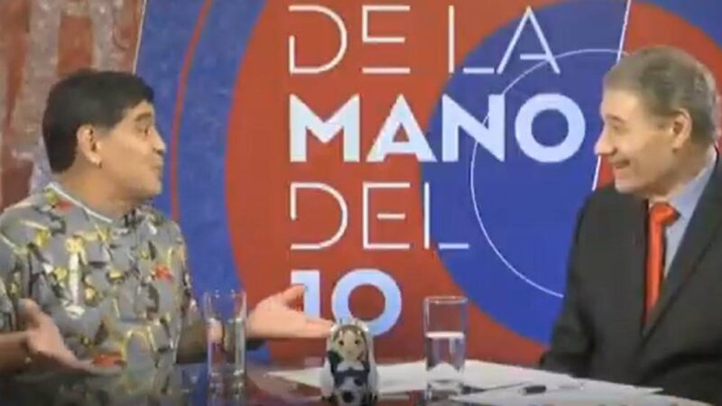 A entrevista em que Maradona antecipou polêmica da Copa de 2026