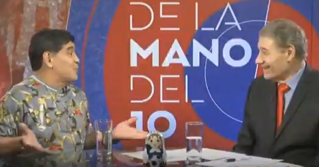 A entrevista em que Maradona antecipou polêmica da Copa de 2026