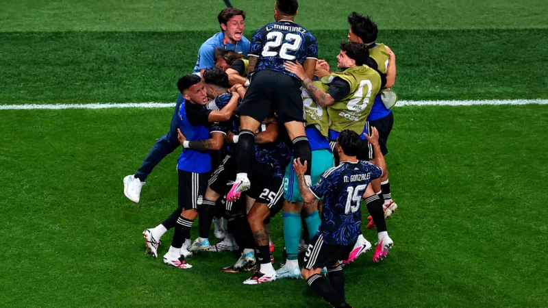 Na final, Argentina pode igualar recorde do Brasil que dura 64 anos
