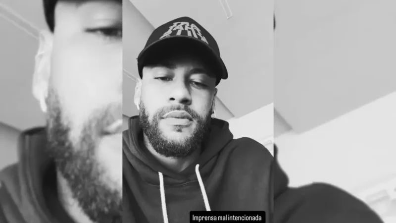 Neymar desmente notícia sobre cobrança a jovens do Santos