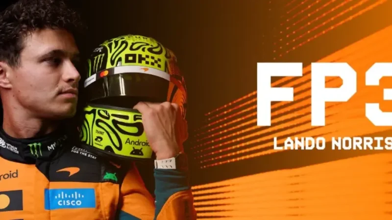 Norris faz 1ª pole da temporada e Bortoleto larga em 14º