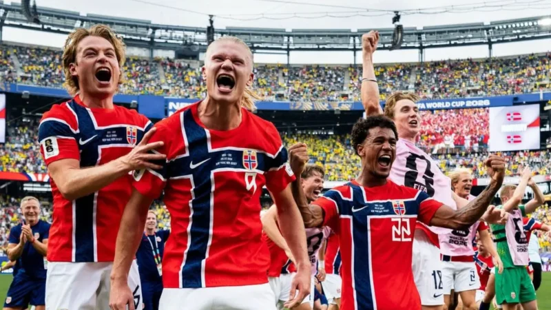 Noruega mantém invencibilidade contra o Brasil