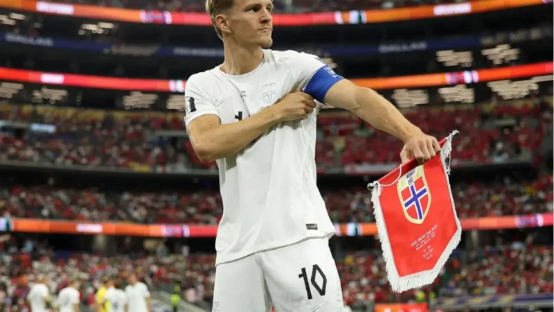 Odegaard confia em vaga da Noruega contra o Brasil: “É possível”