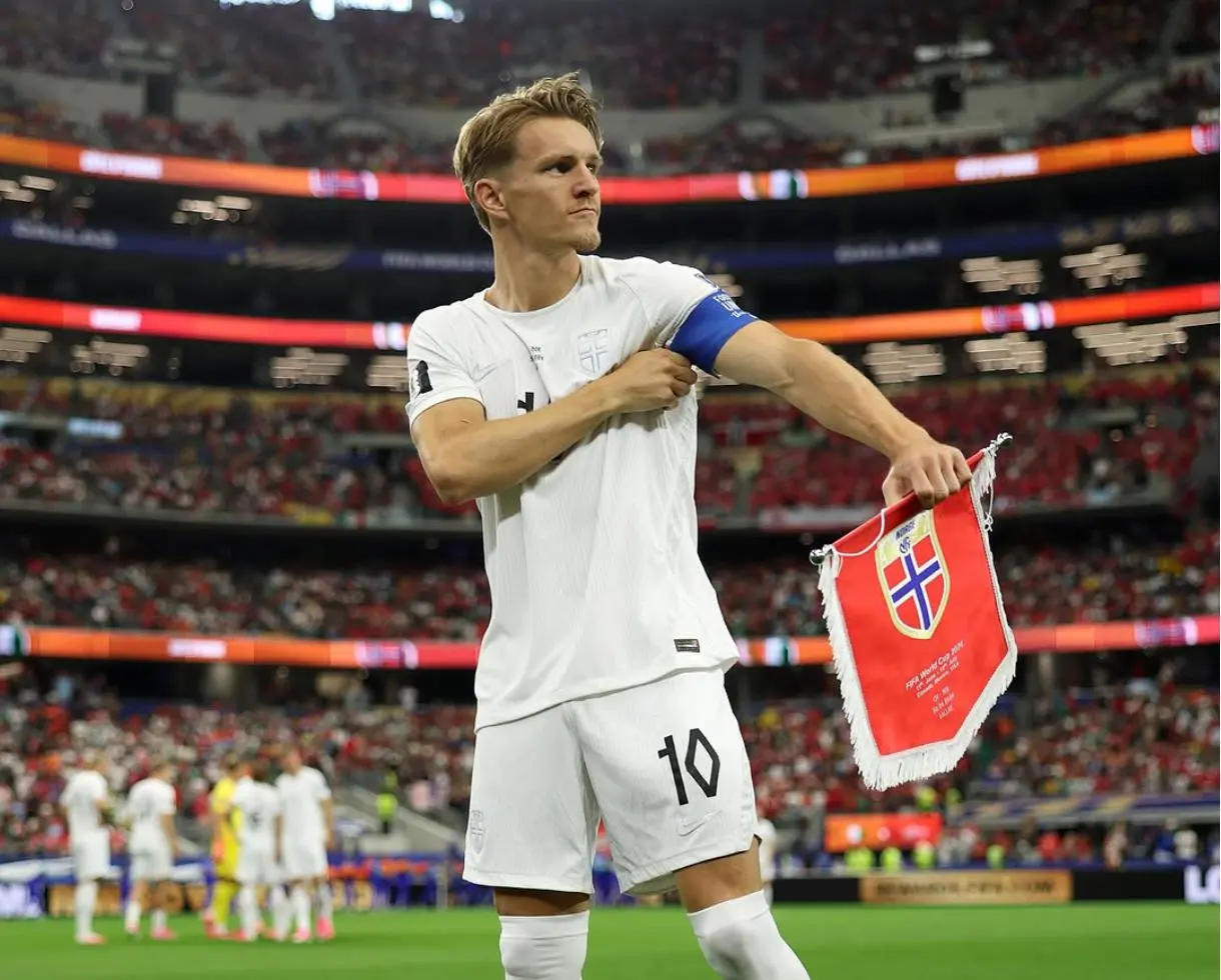 Odegaard confia em vaga da Noruega contra o Brasil: “É possível”