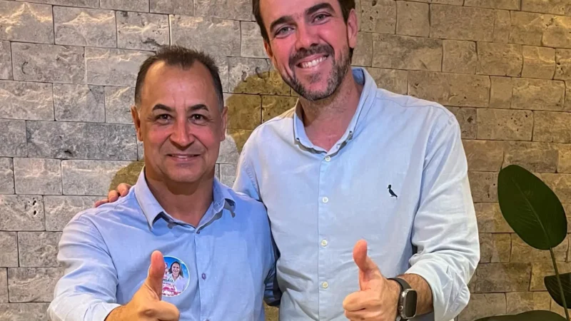 Prefeito de Novo Gama declara apoio à pré-candidatura de Gustavo Mendanha ao Senado
