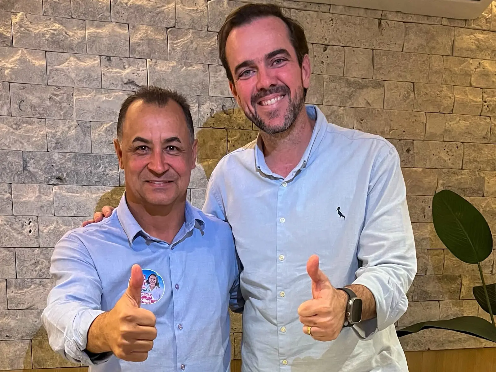 Prefeito de Novo Gama declara apoio à pré-candidatura de Gustavo Mendanha ao Senado