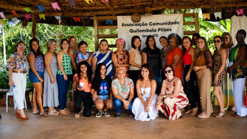 Projeto fortalece renda de mulheres quilombolas em Iporá