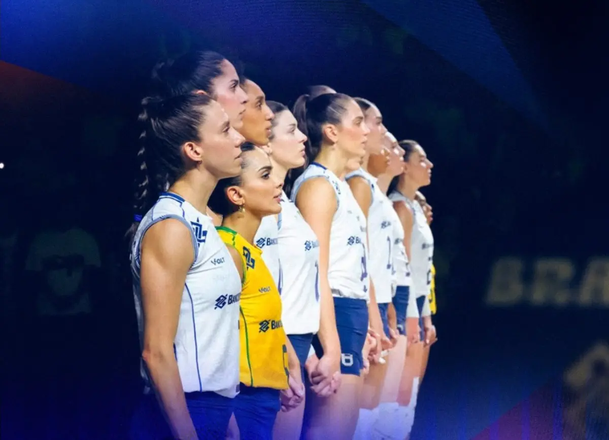 Seleção feminina perde a 2ª na Liga das Nações de Vôlei