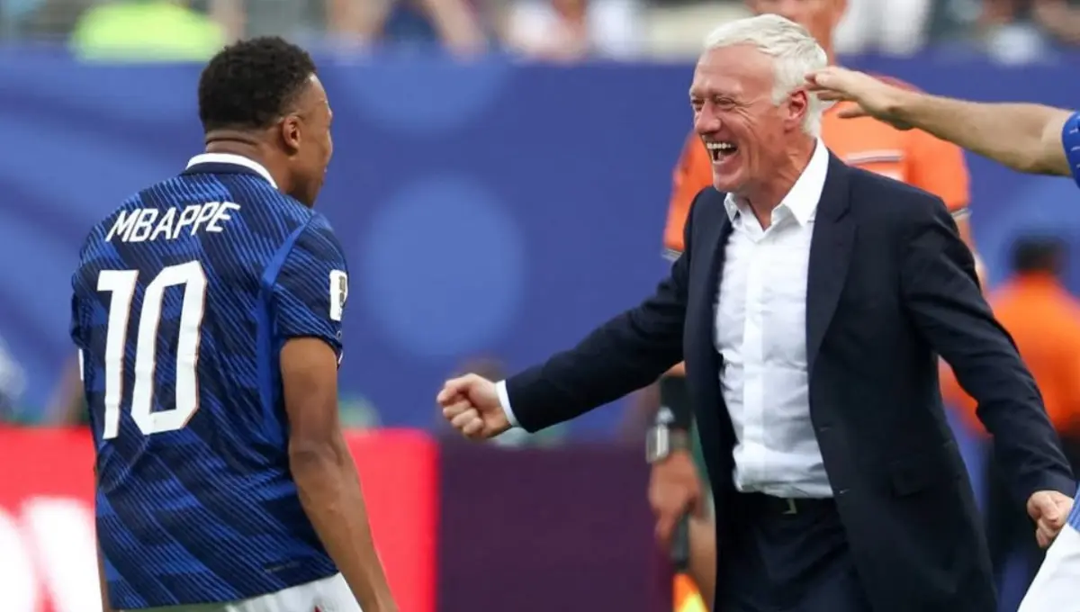 Veja homenagem de Mbappé a Deschamps