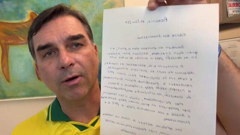 Flávio Bolsonaro: a candidatura de um homem só