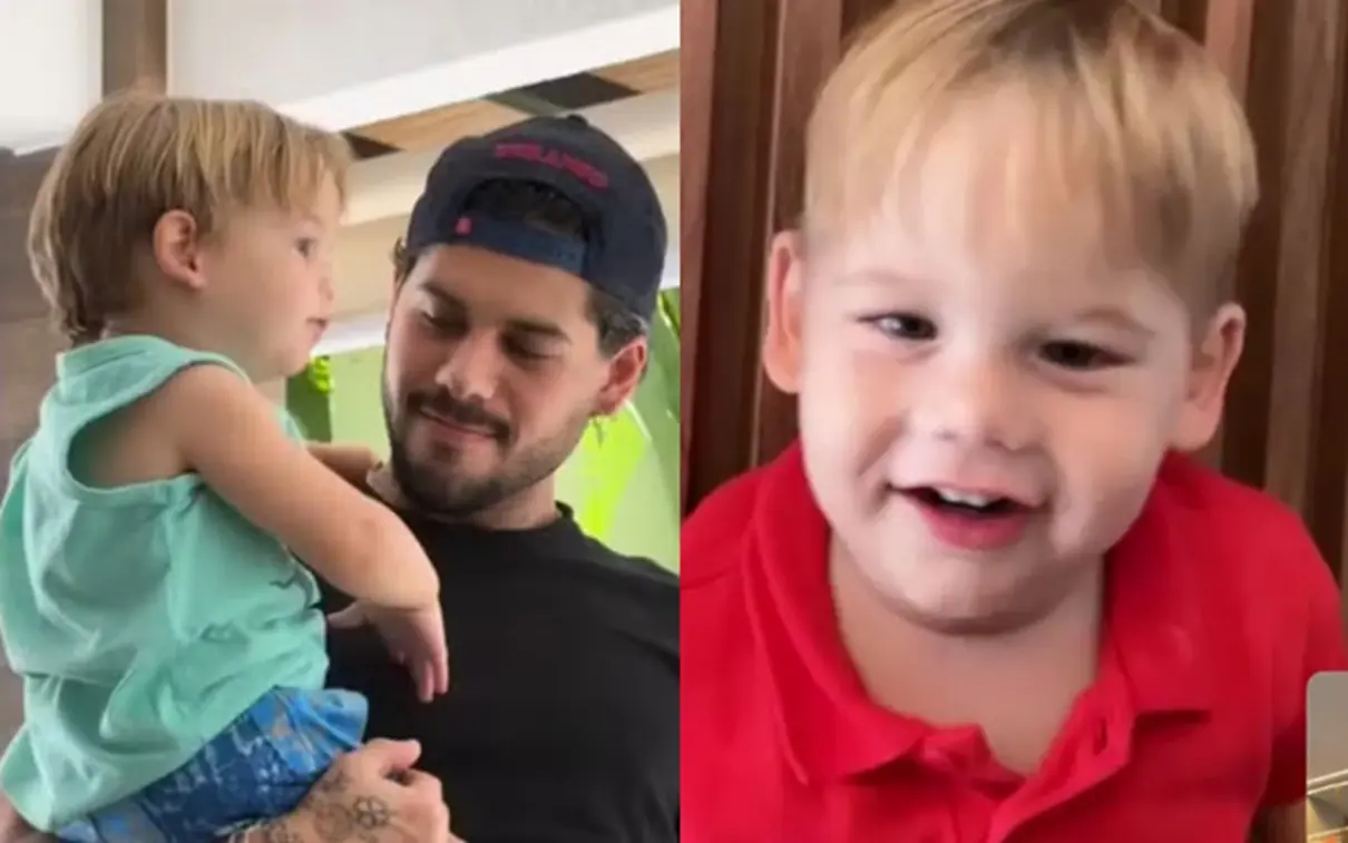Zé Felipe em vídeo de filho com conotação sexual; assista