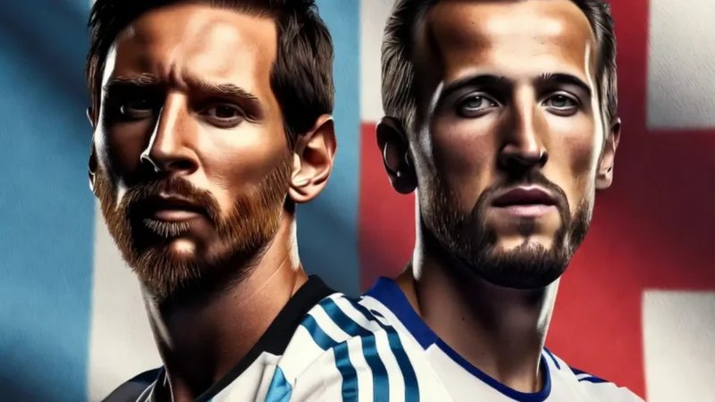 clima tenso para Argentina x Inglaterra