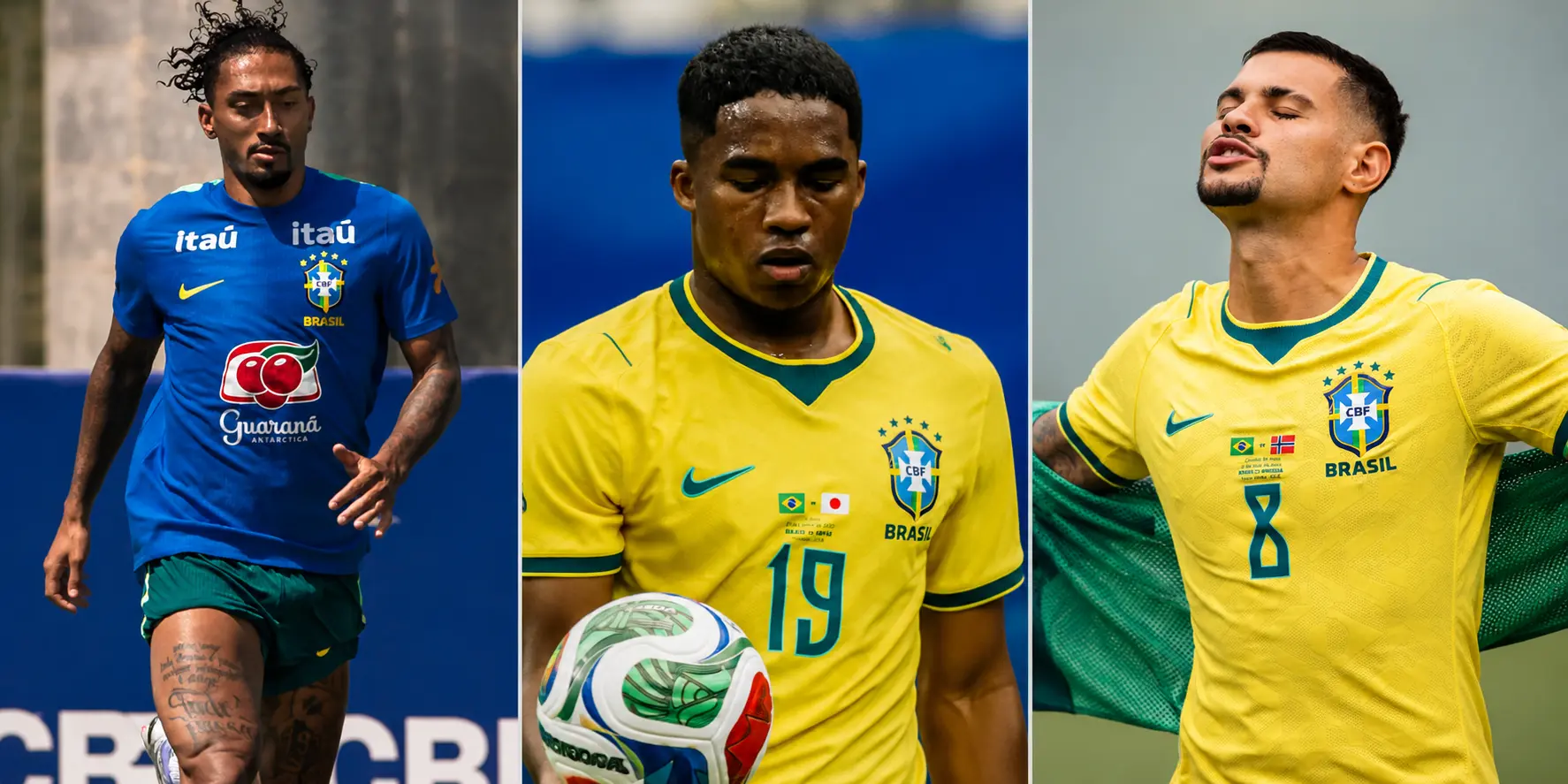 dizem Guimarães, Raphinha e Endrick