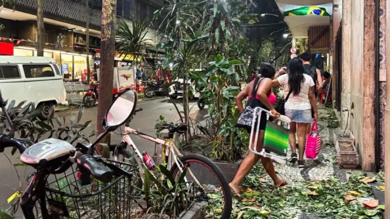 Rio de Janeiro tem duas mortes e um desaparecido depois de ventania