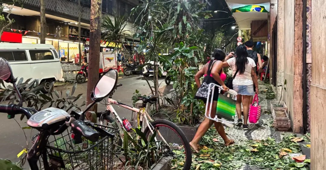 Rio de Janeiro tem duas mortes e um desaparecido depois de ventania