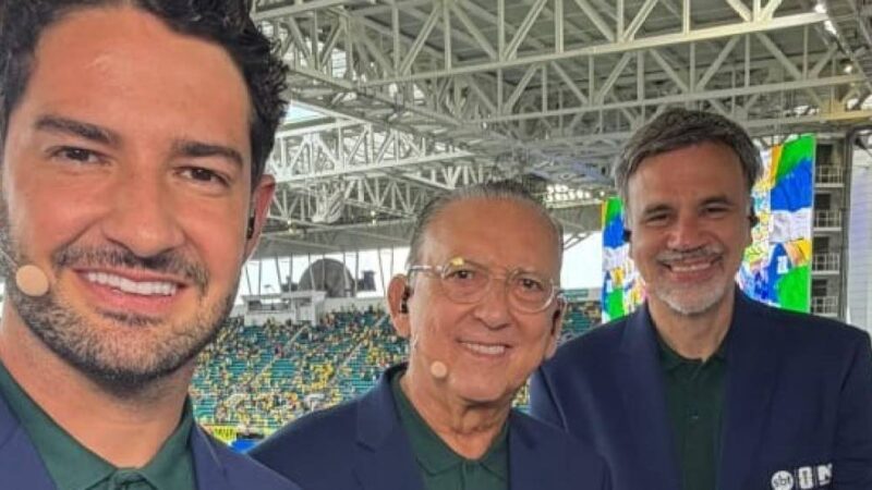 Pato ironiza climão com Galvão após vitória do Brasil