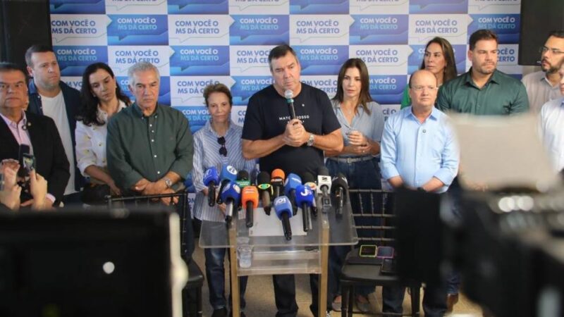 Riedel oficializa candidatura e pede empenho do PP por Tereza Cristina na disputa à Vice-Presidência