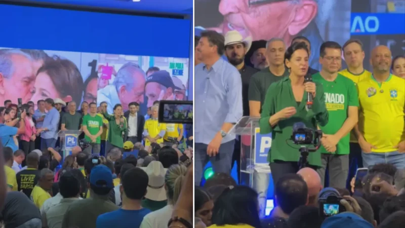 Ana Paula sobe o tom na convenção do PL: ‘me respeitem’