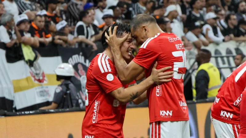 Apesar de derrota, Inter elimina Corinthians na Copa do Brasil