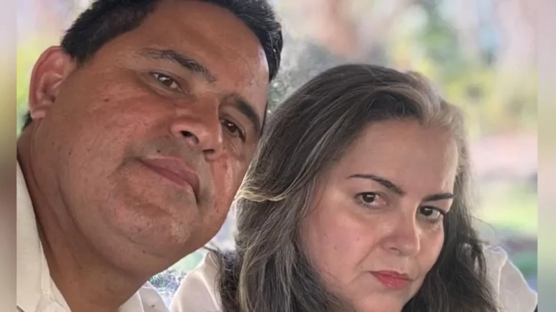 Casal atingido por caminhonete segue internado em Goiânia