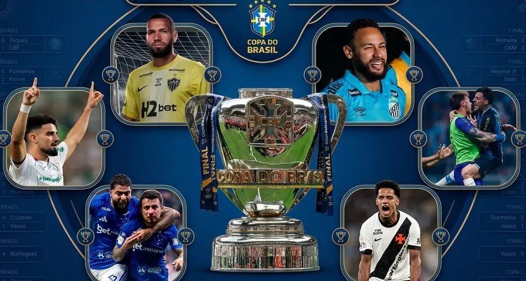 Copa do Brasil já tem seis campeões classificados para as quartas