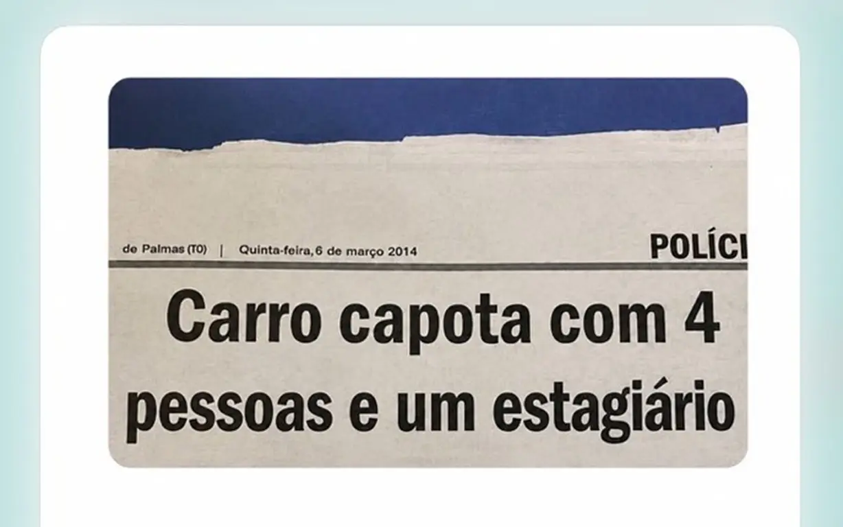 Dia do estagiário vira meme nas redes sociais: são iguais pessoas