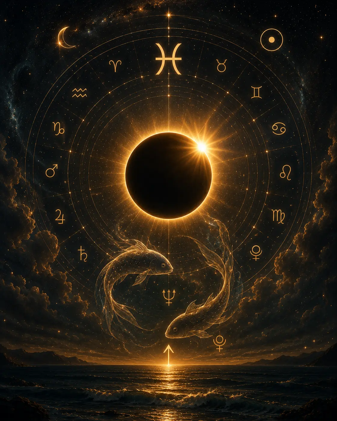 Eclipse em Peixes: como isso afeta seu signo nos próximos seis meses?