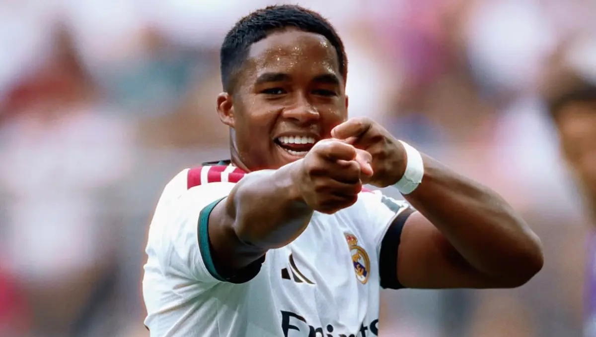 Endrick ganha camisa 9 do Real Madri