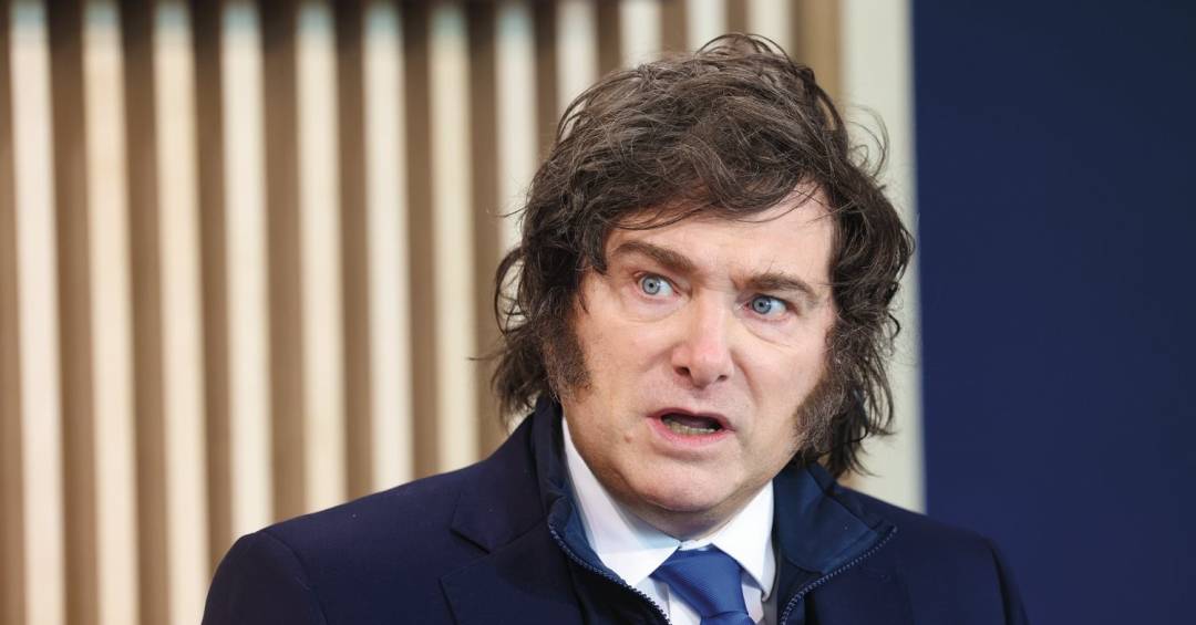 Milei relaciona aborto legal à queda de natalidade na Argentina: ‘Loucura’