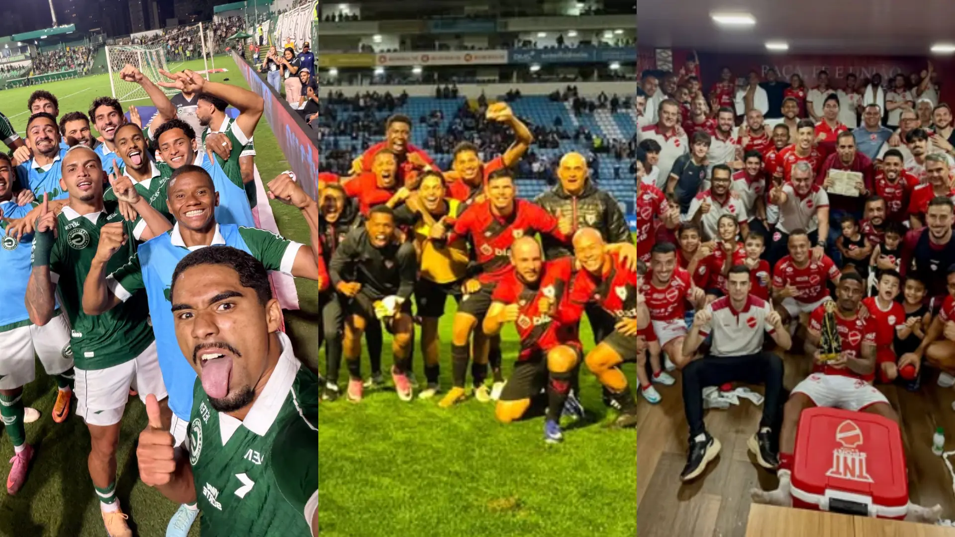 Goianos têm rodada 100% na Série B pela 1ª vez na temporada
