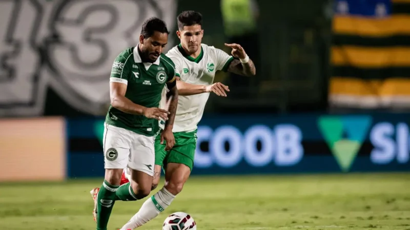 Goiás joga mal e fica no zero com o Juventude no primeiro tempo