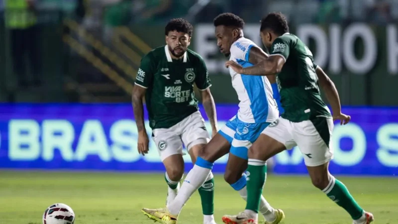 Goiás vence Londrina, sobe na tabela e fica a um ponto do G-6