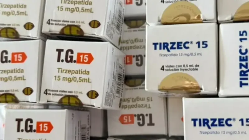 Homem é preso em Goiânia com 57 frascos de tirzepartida