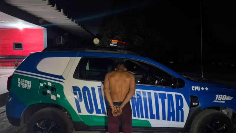 Homem é preso suspeito de invadir e vandalizar colégio estadual em Porangatu