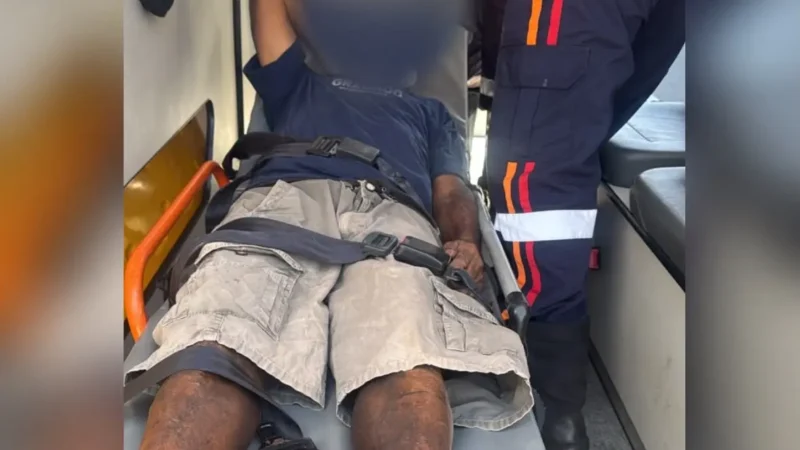 Homem em situação de rua é agredido em Goiânia