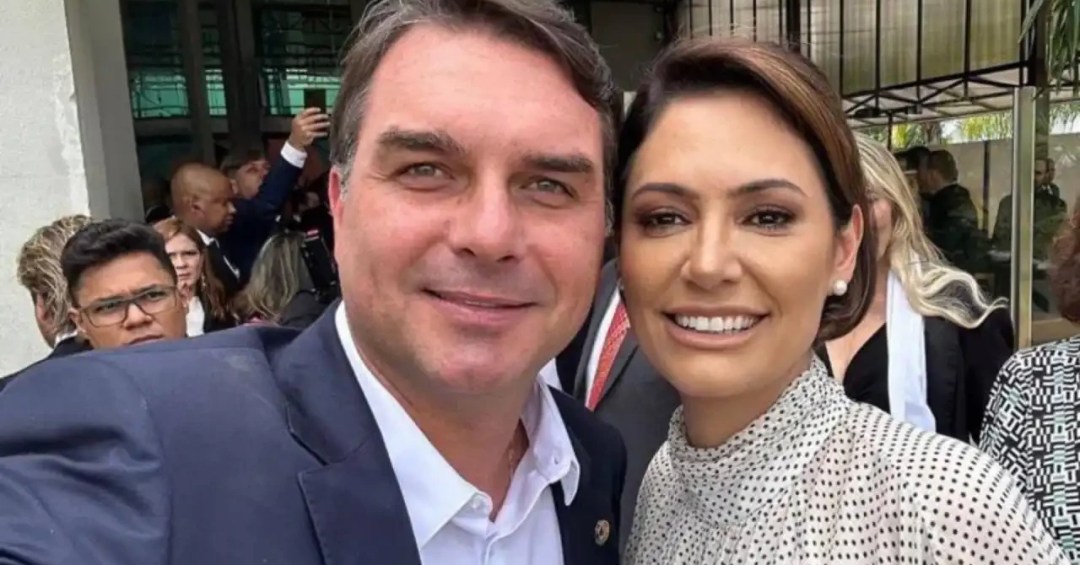 O recado de contrariedade de Michelle mesmo depois de gravar vídeos de campanha com Flávio