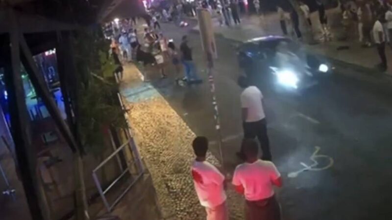 Vídeo: motorista bêbado atropela 12 pessoas em Portugal e é detido pela polícia