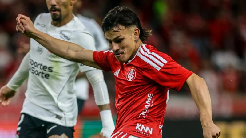 Internacional abre vantagem contra o Corinthians nas oitavas