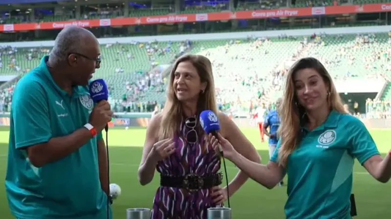 Leila Pereira detona nota do Flamengo: “Cara de pau absurda!”