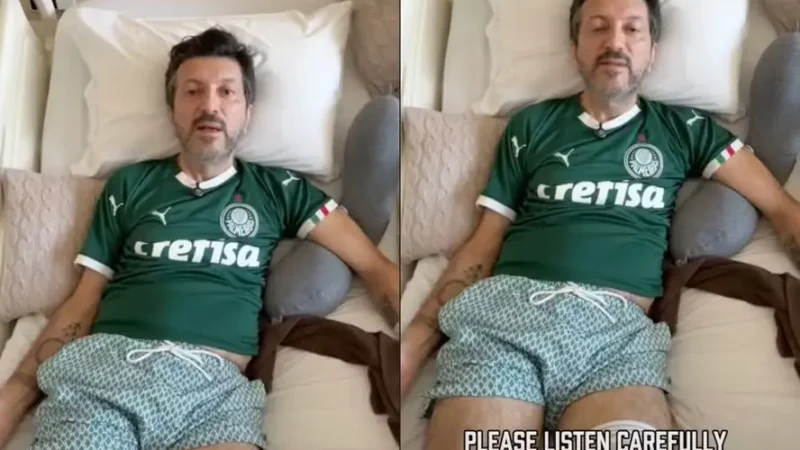 Lito Sousa faz apelo em vídeo para ter tratamento experimental