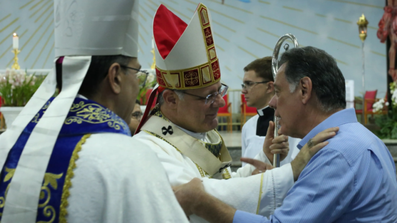 Marconi participa da Romaria de Muquém dois dias antes do início da campanha eleitoral